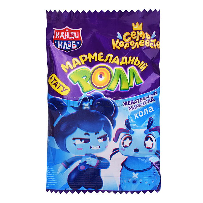 Жевательный мармелад с татуировкой "Мармеладный Ролл" ассорти (Семь Королевств) 12гр*36шт