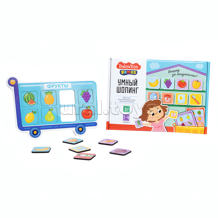Игра настольная деревянная "Умный шопинг" Baby toys games Игра настольная деревянная "Умный шопинг" Baby toys games