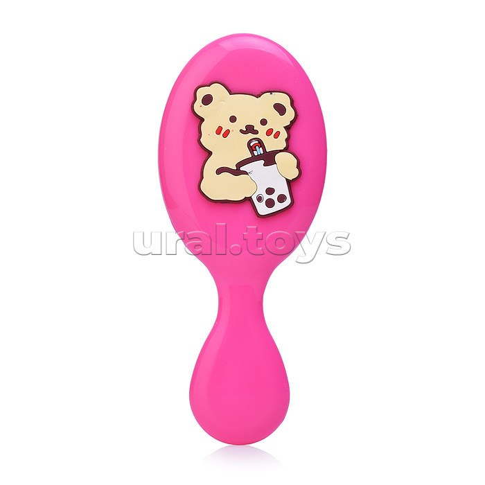 Расческа-мини массажная "Зверушки" Микс