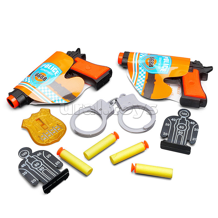 Набор полицейского "Агент" в пакете