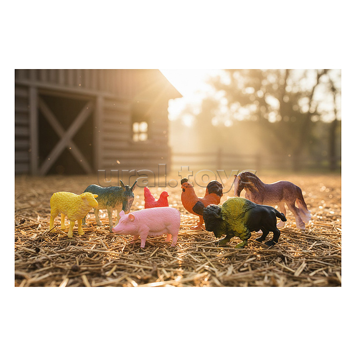 Набор животных "Джунгли зовут" в пакете