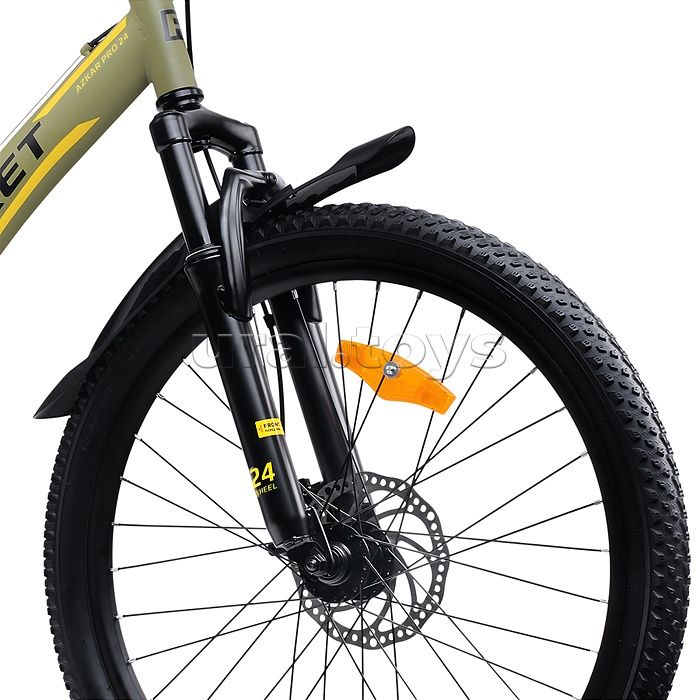 Велосипед 24" Rocket Azkar Pro, цвет хаки, размер 15"