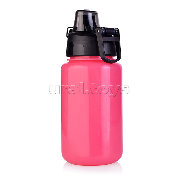 Бутылка с автоматической крышкой  500 мл, (цвета в ассортименте) Бутылка с автоматической крышкой  500 мл, (цвета в ассортименте)