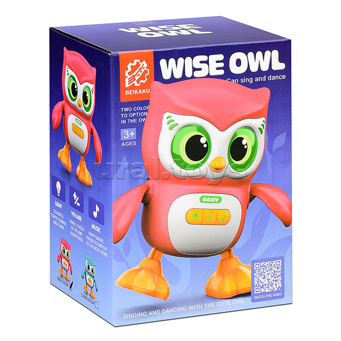 Интерактивная игрушка "Сова" в коробке