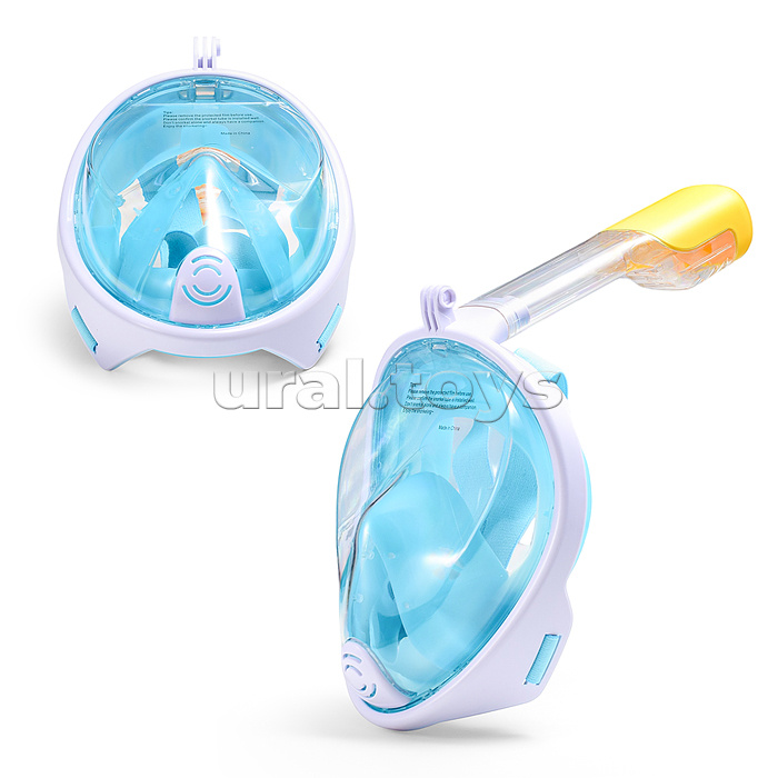 Маска для плавания и снорклинга с креплением для камеры