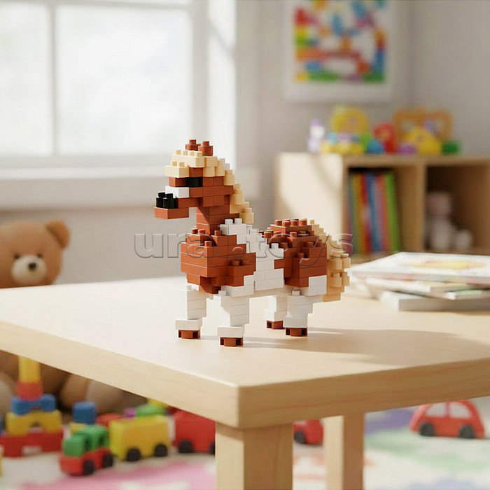 Конструктор "Лошадь" 3D, в коробке