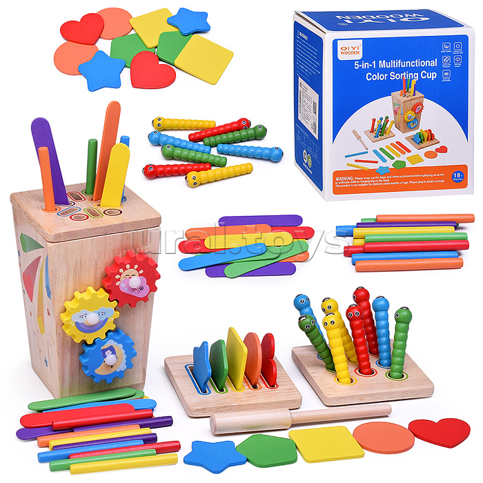 Игра развивающая "Коробочка с шестеренками"