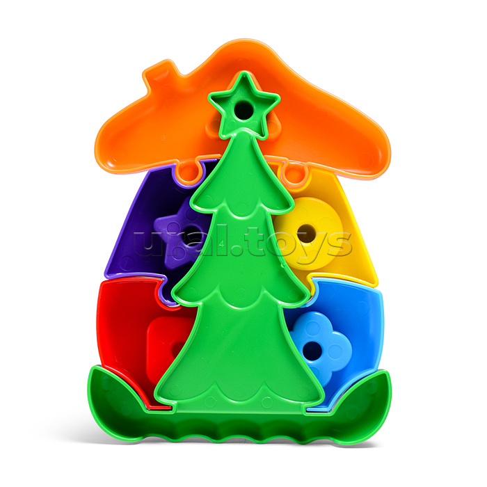 Логическая игрушка "Домик"