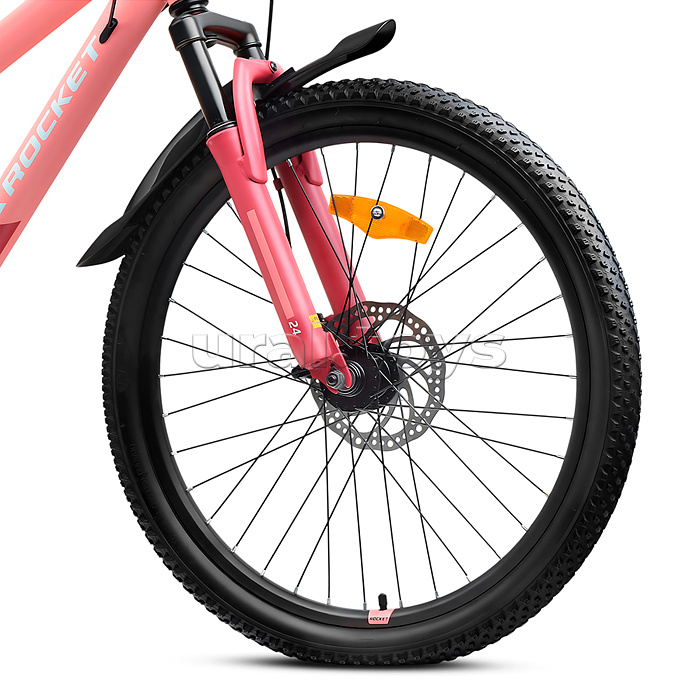 Велосипед 24" Rocket Aries 2.0 , цвет розовый, размер 13"