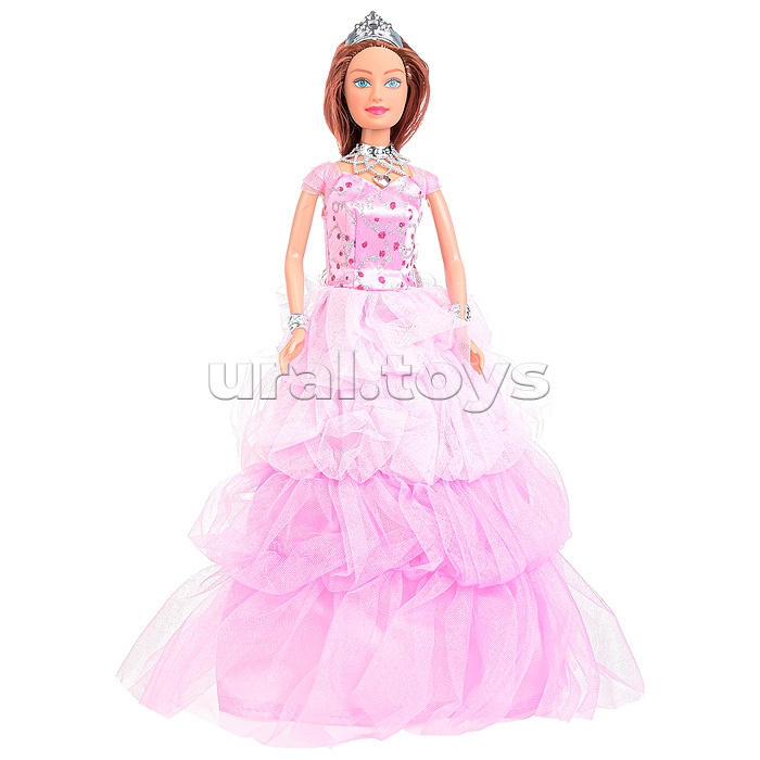 Кукла в бальном платье с аксессуарами,