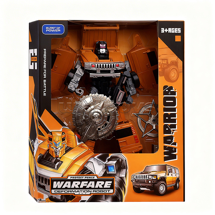 Робот "Warfare protect peace" трансформирующийся, в коробке