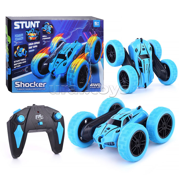 Машина "Stunt shocker" р/у, 27MHz, в коробке Машина "Stunt shocker" р/у, 27MHz, в коробке