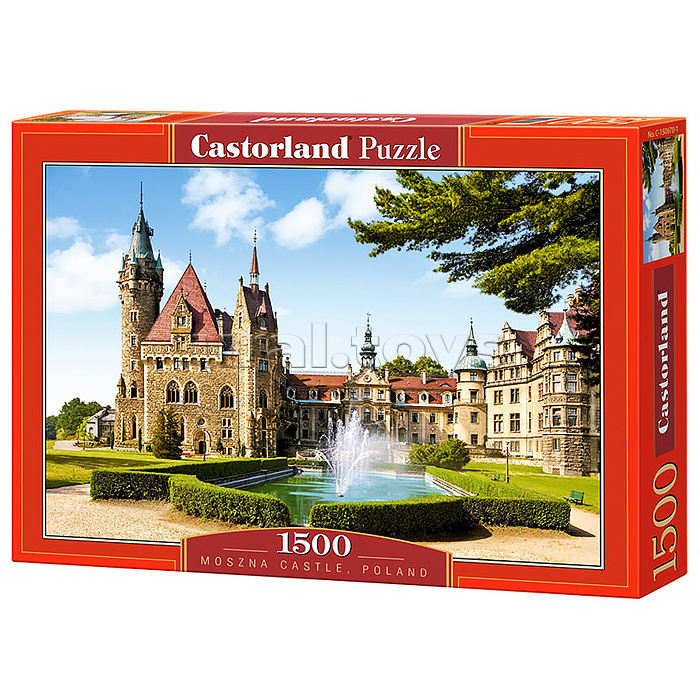 Пазлы 1500 "Замок Польша"