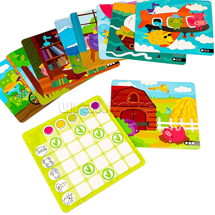 Настольная игра "Найди меня!" с наностикерами