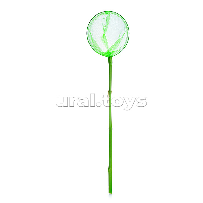 Сачок (ручка бамбук, цвет в ассортименте) (60/20 см.)