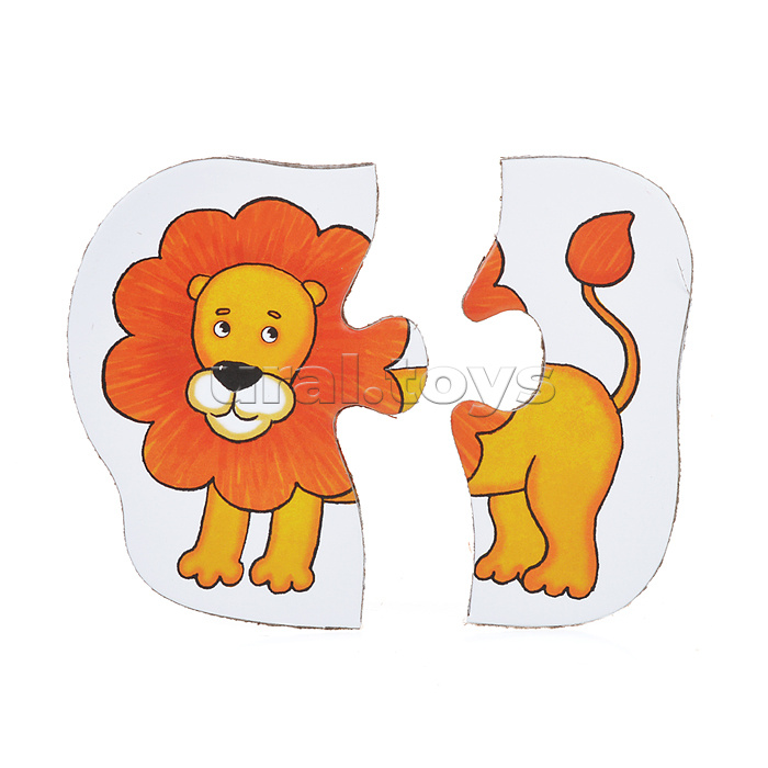 Для самых маленьких. 2+ Вот такой зоопарк. Пазлы. Для самых маленьких. 2+ Вот такой зоопарк. Пазлы.