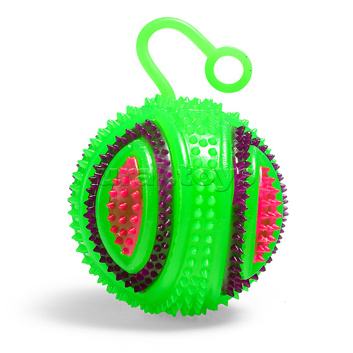 Игрушка-пищалка "Веселые кругляши" (7,5 см) в коробке