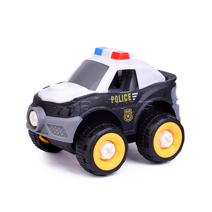 Конструктор "Полиция" с отвёрткой, в пакете