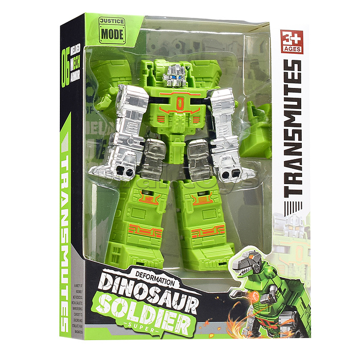 Робот трансформирующийся в динозавров, в коробке