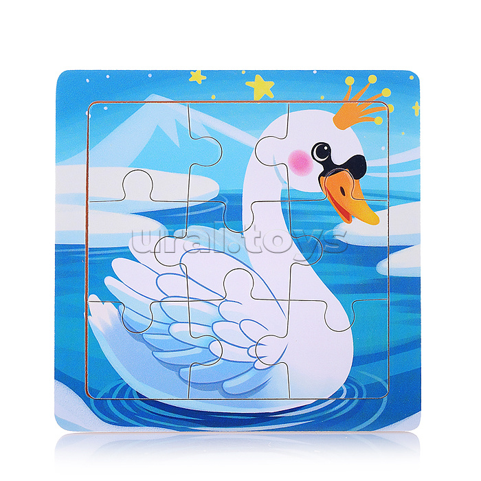 Пазл "Белый лебедь"