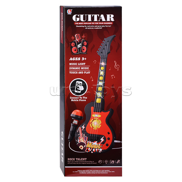 Гитара "Рок-н-рол" в коробке Гитара "Рок-н-рол" в коробке