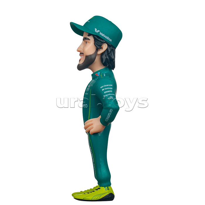 Коллекционная фигурка "Формула-1" - Фернандо Алонсо Aston Martin, 12 см