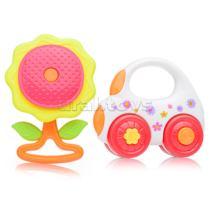 Набор погремушек "Солнечный день" в пакете Набор погремушек "Солнечный день" в пакете