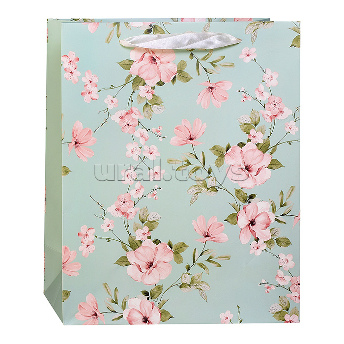 Пакет подарочный "Весеннее настроение" 32*26*12см.