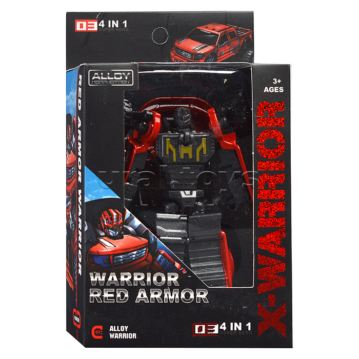 Робот "Race warrior" трансформирующийся, в коробке Робот "Race warrior" трансформирующийся, в коробке
