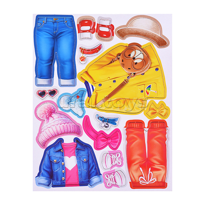 Магнитная игра "Девочка с собачкой"