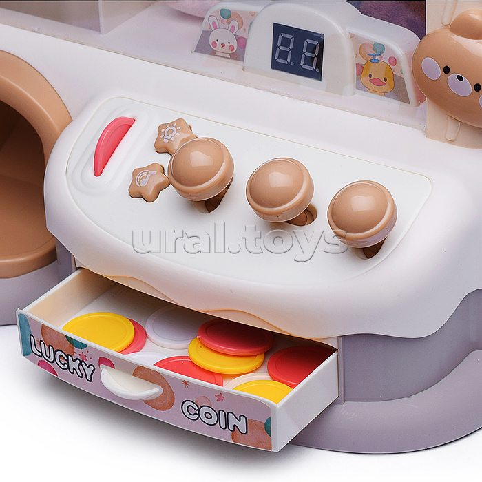 Игра хваталка 1026-70 "Аппарат с игрушками" в коробке