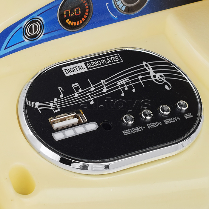 Детский электромобиль ROCKET,1 мотор 20 ВТ, черный