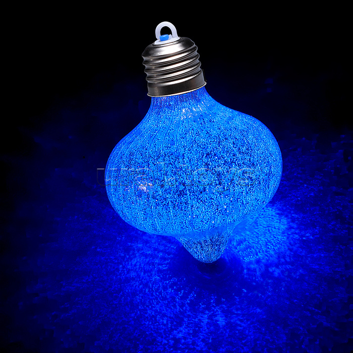 Набор новогодних украшений "Блестящий фонарик" (4шт х 10см)