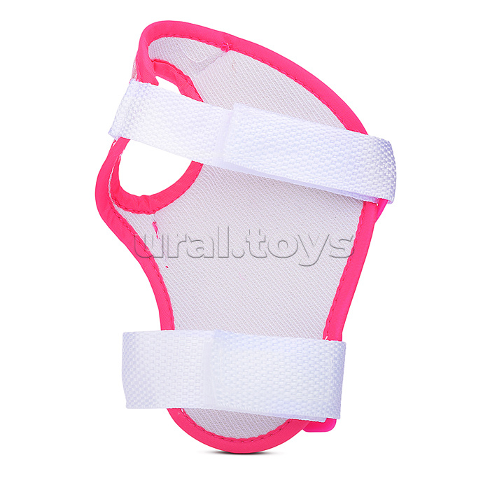 Ролики детские размер S, розово-белые