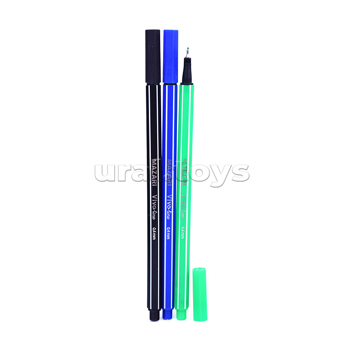 Набор линеров VIVO LINE , 24 цвета  , 0,4 мм, ПВХ-упаковка с европодвесом