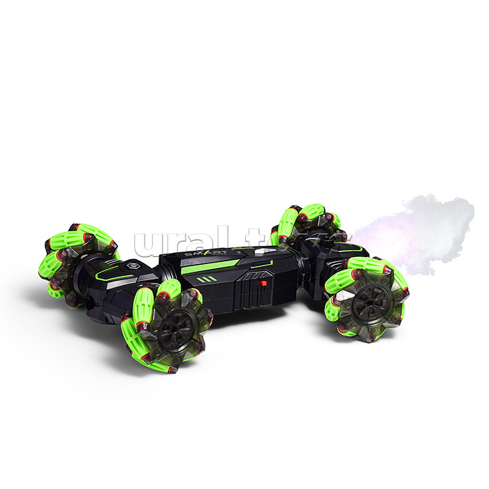 Машина "Яркий трюк" р/у, 27 MHz, в коробке