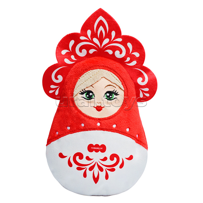 Игрушка с вишнёвыми косточками "Русская Матрёшка"
