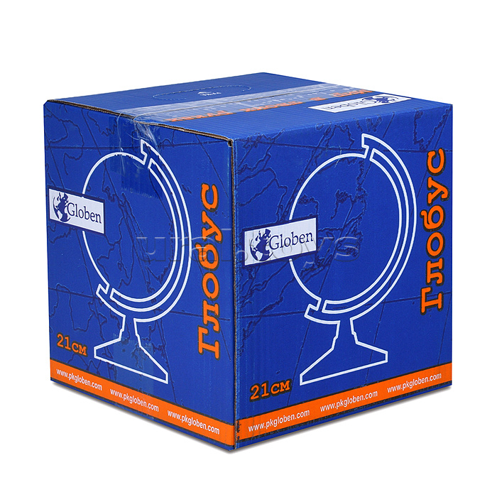 Глобус Земли политический 210 мм. с подсветкой КлассикЕвро