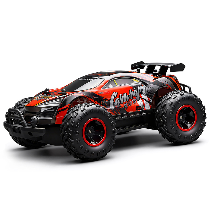 Машина "Проходимец" р/у, 27 MHz. (свет,звук) в коробке