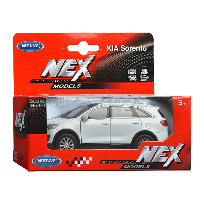 Модель машины 1:34-39 Kia Sorento