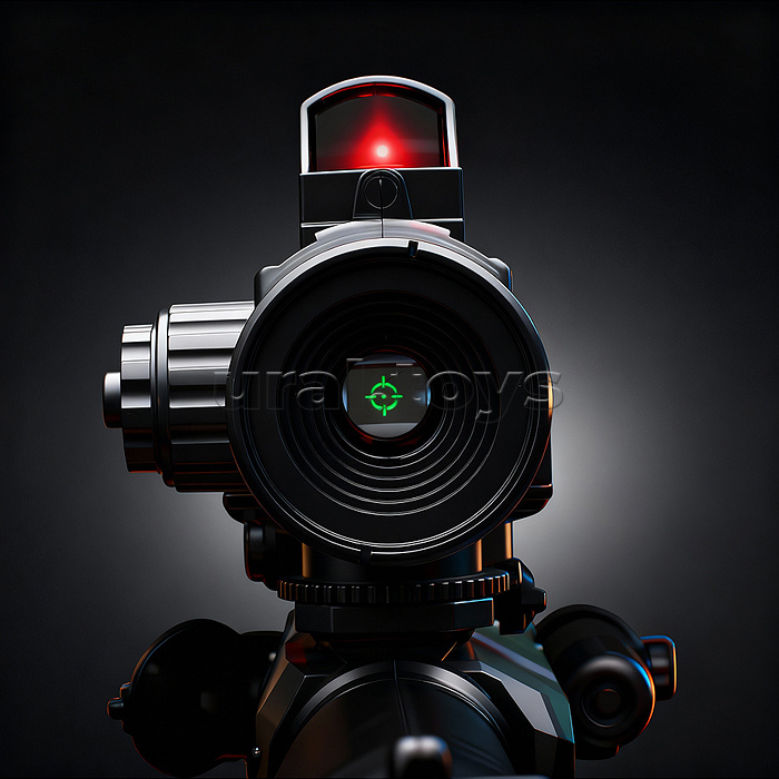 Автомат "Шорох" с мягкими пулями и мишенью, в коробке