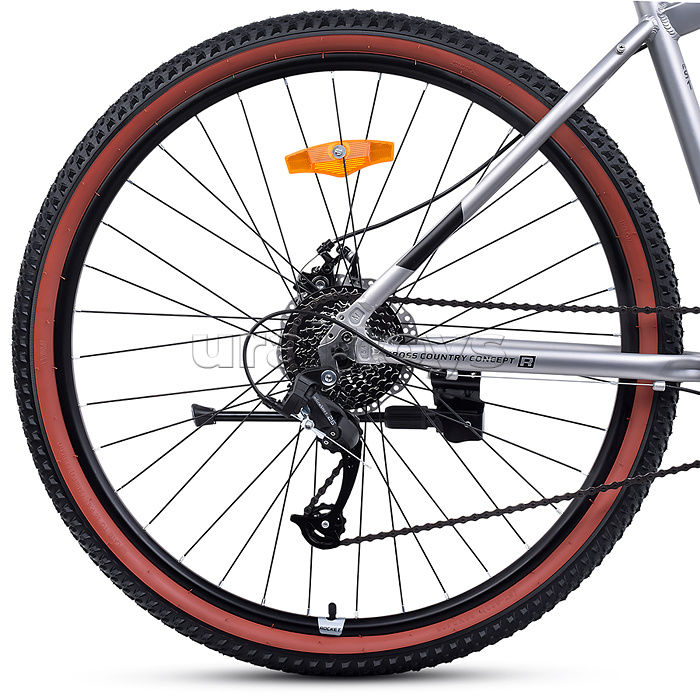 Велосипед 29" Rocket Crater Alloy MD 29, цвет серый, размер 17,5"