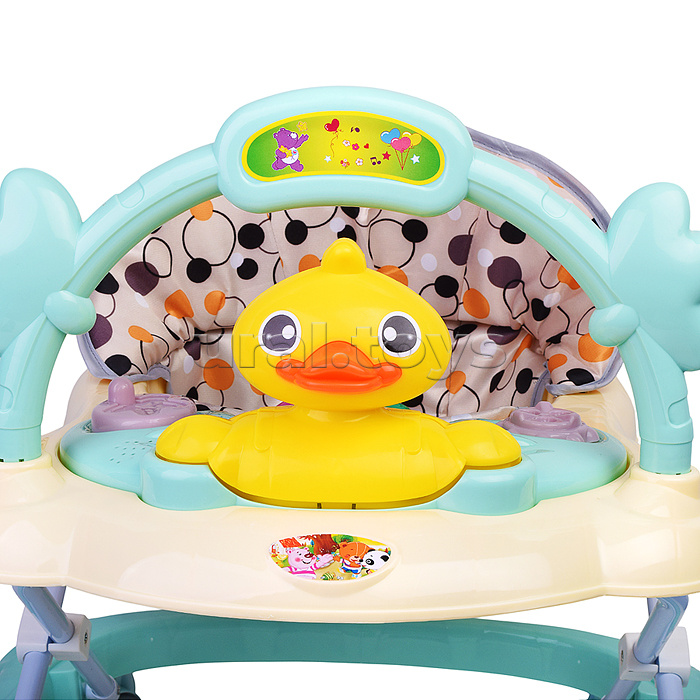 Ходунки "Хитрая уточка" (цвет мятный)