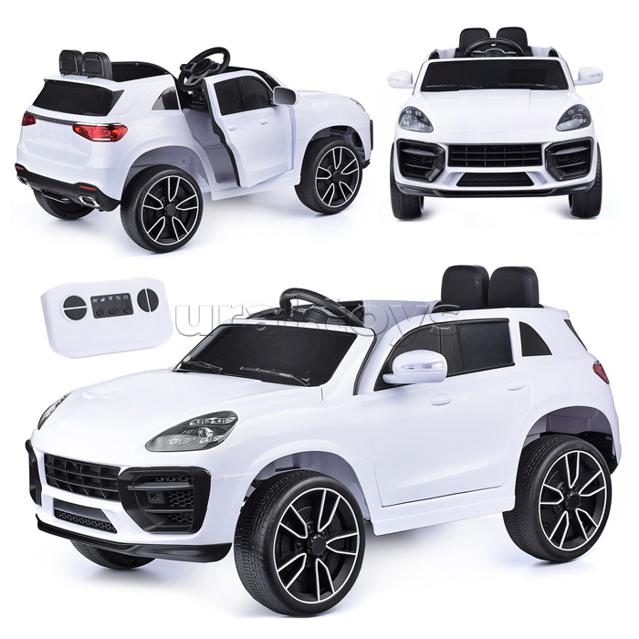 Электромобиль "Виват" на аккумуляторе, с р/у управлением, в коробке (белый)