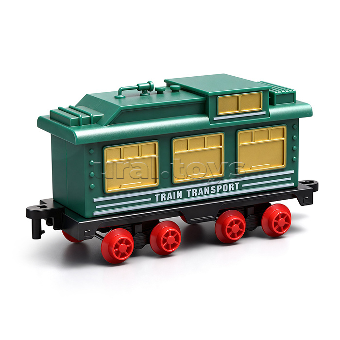 Железная дорога "Поезд и пути-1" (свет, распылитель) в коробке