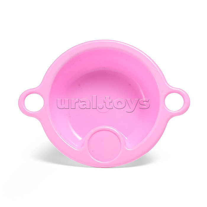 Набор аксессуаров для куклы (набор посуды, горшок, столик для кормления) в пакете