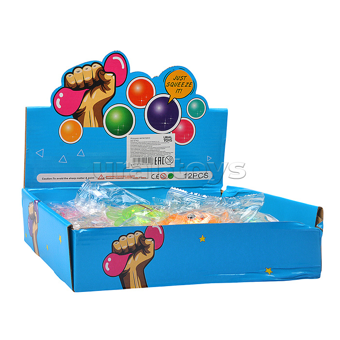 Игрушка -антистресс "Блестящая ромашка"