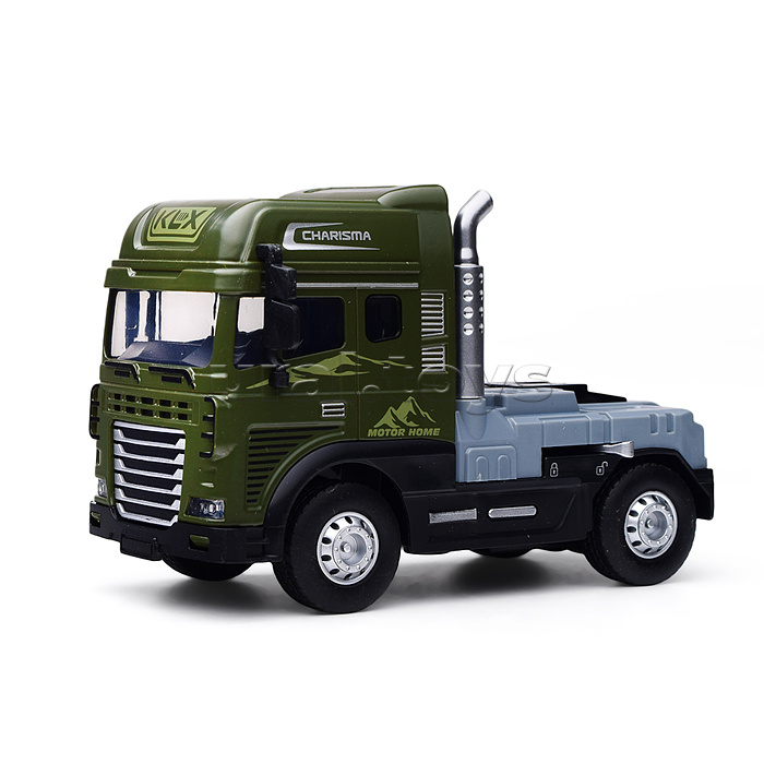 Машина "Фура Блок- контейнер" (свет,звук) в коробке