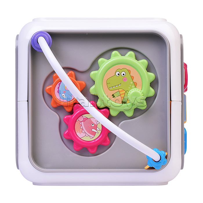 Куб развивающий "Веселые нотки" в коробке