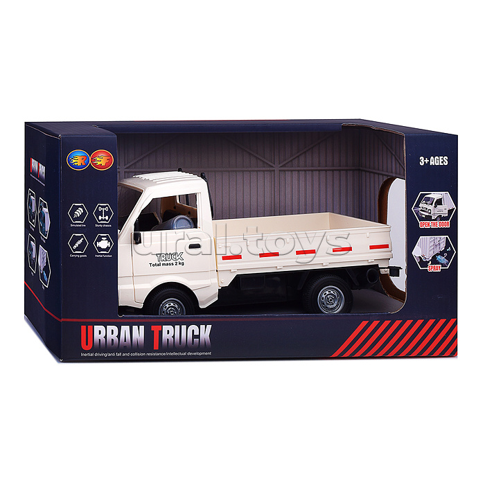 Машина "Пикап" 1:16, свет, звук, в коробке
